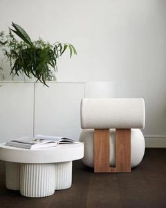 İskandinav tasarım katı ahşap döşeme eğlence rahat sandalye kanepe salonu teddy accent sandalye oturma odası iç<span class=keywords><strong>in</strong></span> modern tek tembel sandalye - Product Image 2