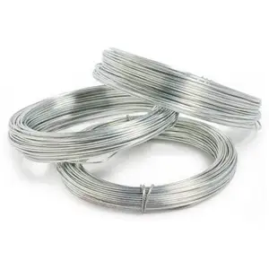Most popular el gay nail barbed copper titanium aluminum tungsten binding wire mesh fence belt price per ton