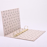 Carpeta de Anillas con Tapa Dura de Lino y Logotipo Personalizado, Álbum de Fotos A4 para Documentos, Recuerdos, Bodas y Archivo Personal
