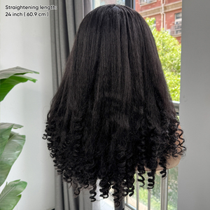 <span class=keywords><strong>Perruque</strong></span> bandeau synthétique sans colle, style <span class=keywords><strong>afro</strong></span> bouclé Yaki, classique, volumineuse, ondulée, effet ressort, <span class=keywords><strong>demi</strong></span>-<span class=keywords><strong>perruque</strong></span> bouclée birmane, vente en gros - Product Image 2