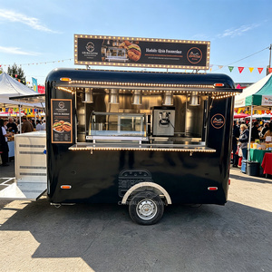 Fully Equipped Stainless Steel Truck Burger Pizza Mobile Kitchen Food Trailer - Product Image 6