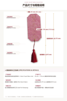 Carte de menu de réception de mariage personnalisée en velours rose de luxe, texte personnalisé, logo, impression à chaud dorée pour la mise en page de table de banquet