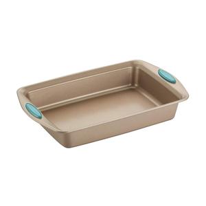 Antiadherente para hornear de 5 piezas de café marrón con Agave azul empuñaduras - Product Image 3