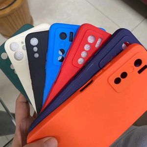 Màu Tinh Khiết Bảo Vệ Đầy Đủ UV In Ấn Mềm Silicone Lỏng Trường Hợp Điện Thoại Với Sợi Cho Phổ - Product Image 1