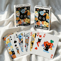 Jeu de cartes personnalisé de luxe avec logo imprimé, pour couple, famille et jeux de société pour adultes, éducatif