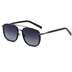 Gafas de Sol de Metal Retro UV 400 de Estilo Simple, Resistentes al Viento, Venta Directa de Fábrica para Hombre y Mujer, Material de las Lentes TAC - Product Image 2