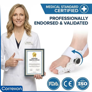 Corrector <span class=keywords><strong>de</strong></span> <span class=keywords><strong>Juanetes</strong></span> Ajustable <span class=keywords><strong>de</strong></span> Grado Médico al por Mayor con Hebilla Giratoria, Férula para Hallux Valgus, Certificación CE ISO FDA - Product Image 4