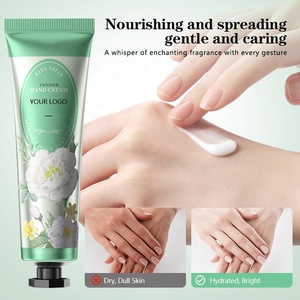 Crème pour les mains personnalisée Beauty Jasmine, commande en gros, logo personnalisé, crème hydratante et éclaircissante, acide hyaluronique, vitamine C - Product Image 3