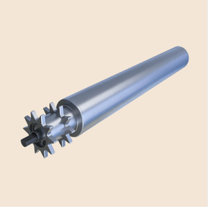 Rodillo Transportador de Alta Capacidad Accionado por Cadena de Rodillos Dentados para Sistema de Automatización de Almacenes Industriales, Tubería de Acero - Product Image 2