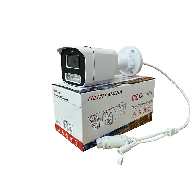 IP Camera 4MP H265 POE CMOS Sensor 3.6mm Lens Wide Angle IP67 Waterproof Bullet Camera 1 Year Compatible HIK&aihua NVR Outdoor