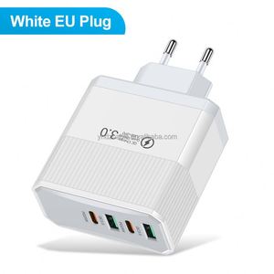 Cargador de Pared USB C Tipo C PD de 4 Puertos QC3.0, Cargador Rápido Portátil de Viaje para Teléfono Inteligente para iPhone - Product Image 5