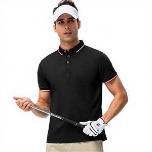 Camiseta de Golf Personalizada con Logotipo, Tejido Anti-Pilling, Cómoda, de Algodón y Poliéster para Hombre, Manga Corta, para Pádel y Tenis - Product Image 3