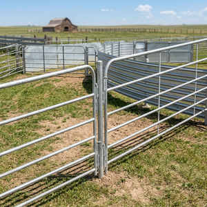 Panel de Malla de Alambre Soldada para Ganado, Galvanizada y Tratada Térmicamente, Fácil de Ensamblar - Product Image 3
