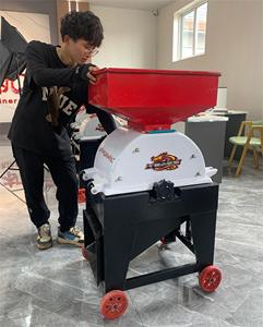 Machine de traitement des aliments pour animaux, broyeur à marteaux pour maïs, céréales, grains, machine de fabrication d'aliments pour animaux, 850 kg/h - Product Image 5