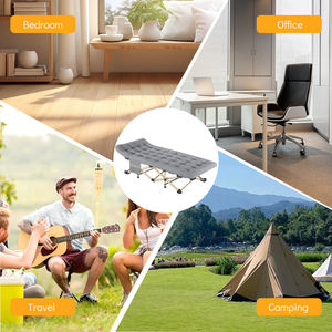 <span class=keywords><strong>Lit</strong></span> de camping simple moderne en vente chaude, pliable et portable avec cadre en aluminium/acier pour dormir - Product Image 3