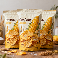 Wholesale Factory Direct Food Grade Aluminum Foil Zipper Lock Mylar Pouches for Salty Snacks Chips and Crackers Packaging