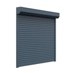 Porte à enroulement électrique moderne en alliage d'<span class=keywords><strong>aluminium</strong></span> durable avec des caractéristiques de <span class=keywords><strong>nettoyage</strong></span> facile et écologiques pour villa - Product Image 2