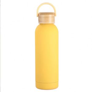 Botella de Agua Deportiva Aislada de Acero Inoxidable con Asa, Boca Pequeña, Recubrimiento de Goma, 350 ml, 500 ml, 750 ml, 1000 ml - Product Image 5