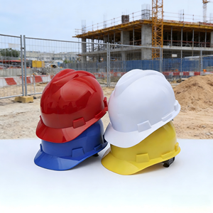 <span class=keywords><strong>Casco</strong></span> de Seguridad ABS Tipo V 6011 con Logotipo Personalizado, Diseño Sin Ranuras para Líderes de Obras de Construcción, Protección Laboral - Product Image 2