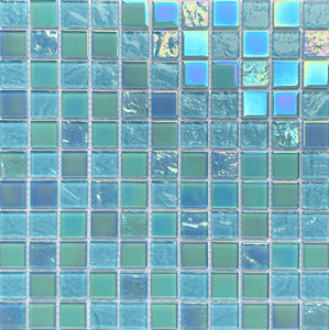 Piscine magique cristal verre mosaïque fond mur poisson piscine mur brique salle de bain thé <span class=keywords><strong>restaurant</strong></span> piscine tuile - Product Image 3