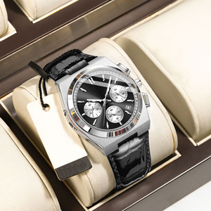 Relojes <span class=keywords><strong>de</strong></span> Lujo para Hombre, Resistentes al Agua, <span class=keywords><strong>de</strong></span> Alta Calidad, Deportivos, <span class=keywords><strong>de</strong></span> Acero Inoxidable, con Logotipo Personalizado, <span class=keywords><strong>de</strong></span> Cuarzo, Venta al Por Mayor Directa <span class=keywords><strong>de</strong></span> Fábrica, <span class=keywords><strong>Reloj</strong></span> <span class=keywords><strong>de</strong></span> Pulsera para Hombre - Product Image 5
