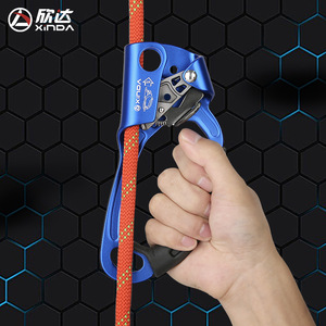 Ascendedor de mano derecha Xinda para exteriores, de aleación de aluminio, para cuerda, equipo de agarre para escalada en roca - Product Image 4