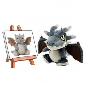 <b>Stuffed</b> Animal <b>Toys</b> Customizable Blue Dragon Plush From Design <b>Stuffed</b> Animal <b>Toys</b> Cartoon Style Sample Dragon <b>Stuffed</b> Doll - Product Image 2