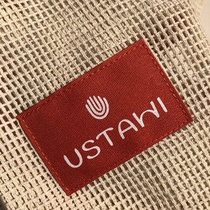 Pochette en coton à cordon coulissant personnalisée haut de gamme OEM/ODM avec logo imprimé, pour maquillage, cosmétiques, cadeaux, savons, avec étiquette - Product Image 5