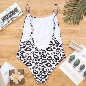 Maillot de bain une pièce sexy personnalisé avec imprimé uni/à pois, service OEM, finition métallique - Product Image 5