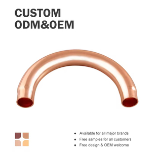 Accesorios de curva de retorno en U de cobre al por mayor populares para aire acondicionado - Product Image 2