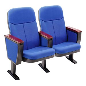 Silla de auditorio, tablero de escritura plegable, silla de fila de cine informada por fábrica para aula, escuela, sala de conferencias, muebles de teatro - Product Image 6