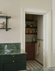 <span class=keywords><strong>Cocina</strong></span> Vermonhouzz Morden en <span class=keywords><strong>Verde</strong></span> <span class=keywords><strong>Oscuro</strong></span> con Acabado Shaker y Vetas de Madera Visibles, Isla y Encimera de Roble de Lujo - Product Image 4