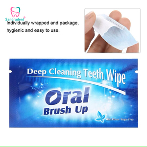 Hot Sale Teeth Whitening Kit Disposable Oral Finger Teeth Wipes for Deep Cleaning and Bleaching Wholesale Price - Product Image 4