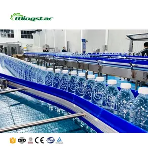 Mingstar CGF32-32-8 otomatis 15000bpf skala kecil mesin pengisi air Mineral mesin pembotolan air minum