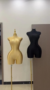 Nouveau moins cher tissu femme mannequins <span class=keywords><strong>poupée</strong></span> femmes <span class=keywords><strong>grande</strong></span> taille robe mousse <span class=keywords><strong>mannequin</strong></span> demi-corps dames robe forme <span class=keywords><strong>mannequin</strong></span> - Product Image 2