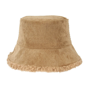 Sombrero de Pescador de Pana de Alta Calidad para Otoño e Invierno, Cálido y Grueso, Reversible, Tipo Bucket - Product Image 6