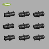 Raccord de Tuyauterie PEX 3/4" en Gros, Raccord Égal PEX 3/4" en Alliage Poly pour Plomberie et Alimentation en Eau