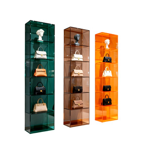 מדף אחסון לתצוגה בארון, אקרילי, לנעליים, כובעים ותיקים, סטנדרט סחר חוץ אירופאי-אמריקאי, רב מכר. - Product Image 1