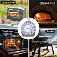 2026 SW GRILL Oven Dial Besar TERBARU 50-300 ° C/100-600 ° Termometer Dapur F Gold Rose SPRING Instant Read untuk Memasak