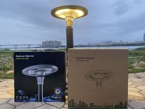 Lámpara Solar LED Inteligente para Jardín con Control Remoto, Ritmo Musical, IP67, Batería de Litio Ferrofosfato para Exteriores, Ángulo de Haz de 360° - Product Image 6