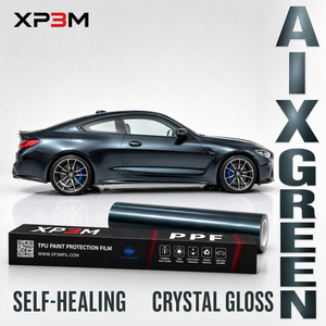 ฟิล์มใสกันรอยรถยนต์ XP3M Alex Green OEM Gloss TPU สี PPF หนา 7.5 มิล ซ่อมแซมตัวเองได้ ป้องกันรอยขีดข่วน ป้องกันสีเหลือง พร้อมช่องระบายอากาศ - Product Image 1