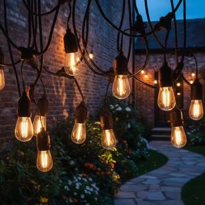 Guirnalda de Luces Solares S 14 para Exteriores, Impermeables, con Certificación CE, para Centros de Mesa de Boda, Decoración de Jardín - Product Image 6