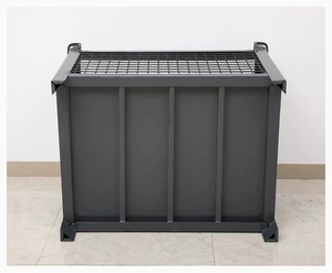 Prix usine Durable <span class=keywords><strong>Metal</strong></span> Wire Mesh Turnover <span class=keywords><strong>Cage</strong></span> Q235 Steel 3000KG Capacité Taille personnalisable pour une utilisation en atelier - Product Image 2