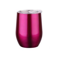 Premium 304 roestvrijstalen binnenbekleding eierbeker 350ml Valentijnsdag cadeau voor buitenavonturen ASM09