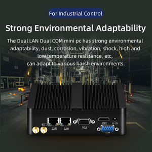 Esperanza Intel Celeron J1900 Industrial Mini PC Quad Core Linux Pfsense 2 Gigabit Ethernet RS232 Micro computador - Product Image 3
