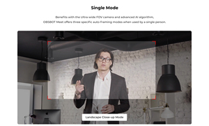 <span class=keywords><strong>OBSBOT</strong></span> Meet <span class=keywords><strong>Tiny</strong></span> 4K 1080p FHD AI Powered Webcam PTZ pour la vidéoconférence Enregistrement Réunion Streaming en direct - Product Image 4