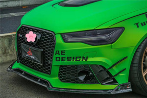 Kit de carrocería de carbono RS6, mejor vendido, con alerón delantero y difusor trasero de fibra de carbono RS6 - Product Image 3