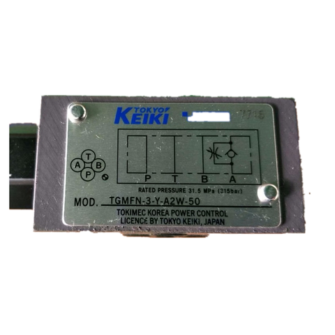 TOKIMEC Tokyo Meter Throttle Valve TGMFN TGMFN-3-Y-A2W-50 TGMFN-3-Y-B2W-50 Hydraulic Valve