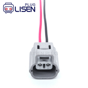 6189-0100 2-pins vrouwelijke 2,2 mm S-umitomo connector pigtail voor Toyota Lexus Scion condensor 90980-10843 - Product Image 3