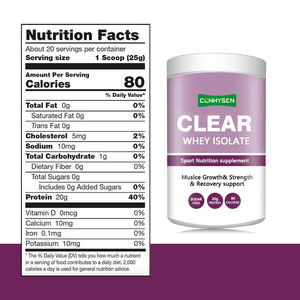 Özel etiket OEM temizle Whey izole <span class=keywords><strong>Protein</strong></span> tozu spor Msucle büyüme için beslenme takviyesi ve enerji seviyesini artırmak - Product Image 2